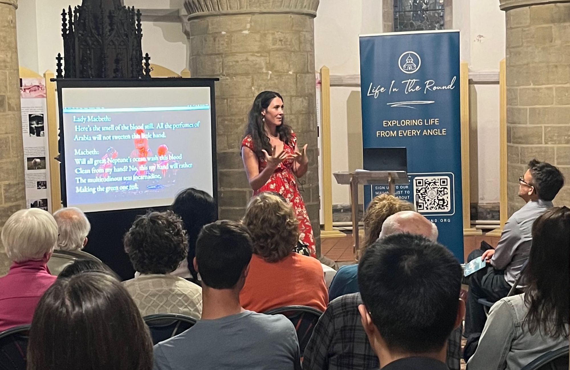 Isobel Burden at 'Shakespeare's Hope'